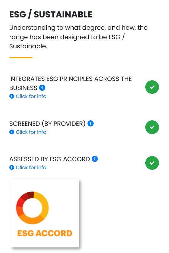 ESG Accord in Analyser